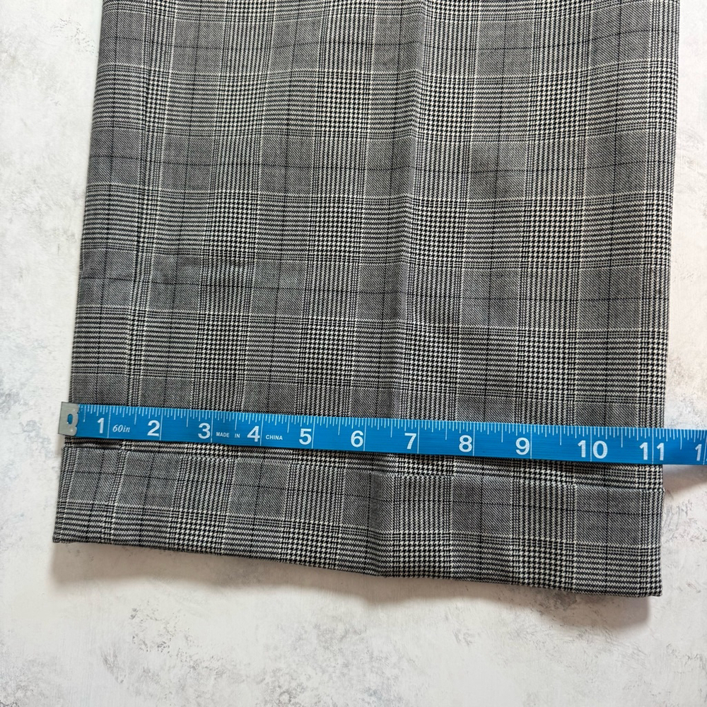 Talbots Charcoal Checkered Pants - Picture 10 of 11